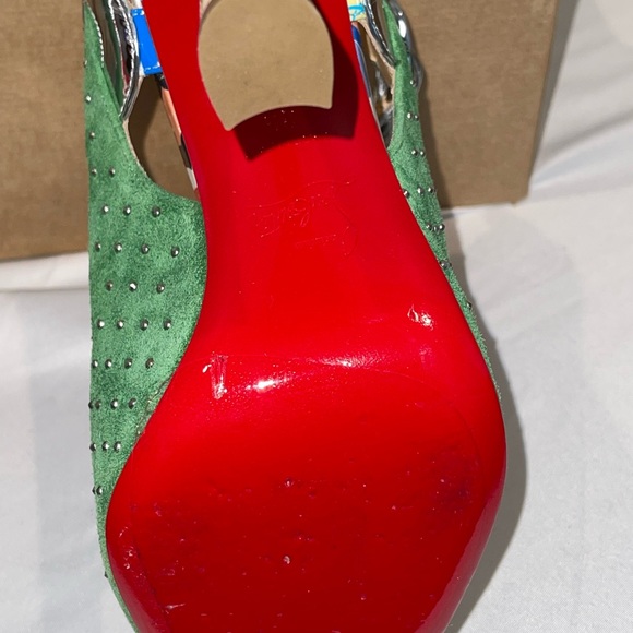 Christian Louboutin Loopinga Toe Plume 100 - Picture 11 of 11